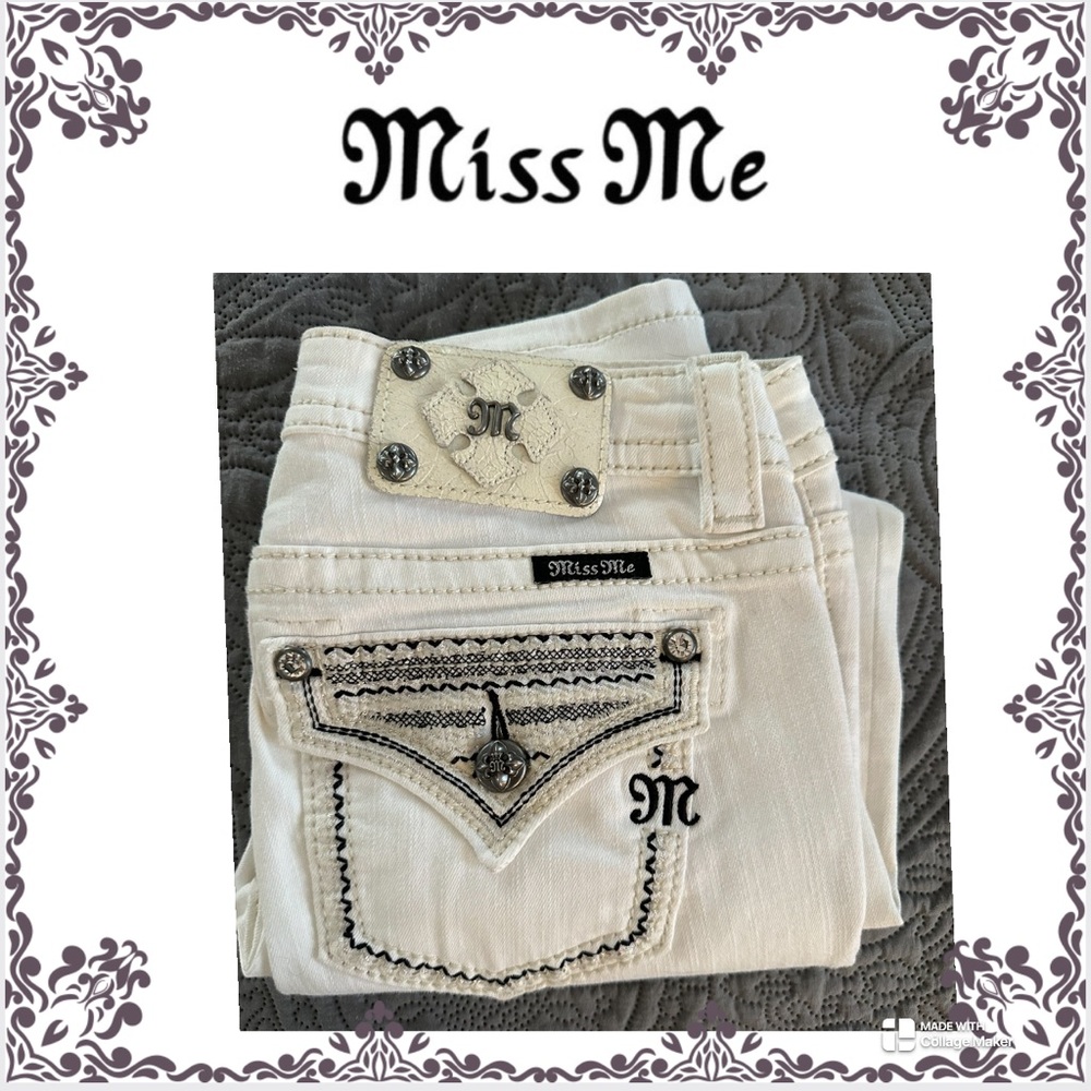 Miss Me Rhinestone skinny Jeans